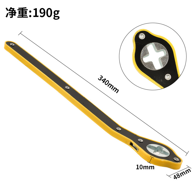 メーカー直販自動車ジャッキ省力レンチ車載小型車用ラチェットレンチのレバーカット式タイヤ除去ツール|undefined