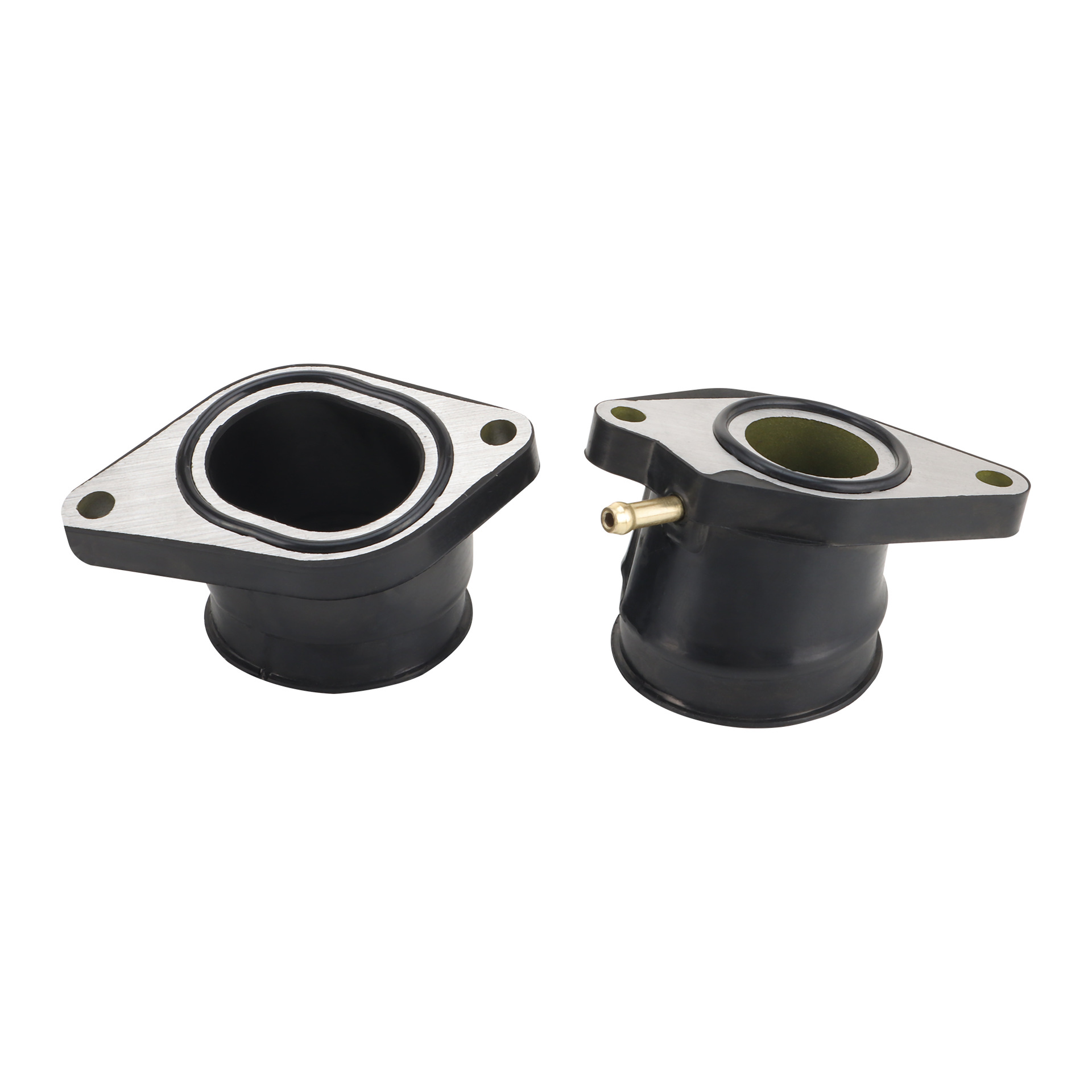 2pcs Intake Manifold Boot Joint Set for YAMAHA YFM660 YFM660R YFM660RLE