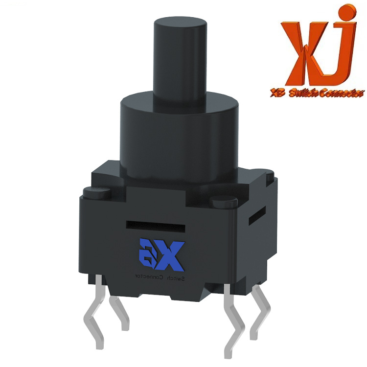 供应现货轻触开关 防水IP67按键开关 立式四脚插件 8mmX8mm