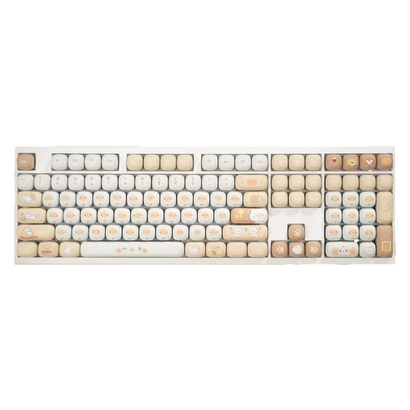 mog キーキャップバッグ猫 pbt 素材昇華プロセスに適した 108 99 98 87 82 75 68 キーボード|undefined
