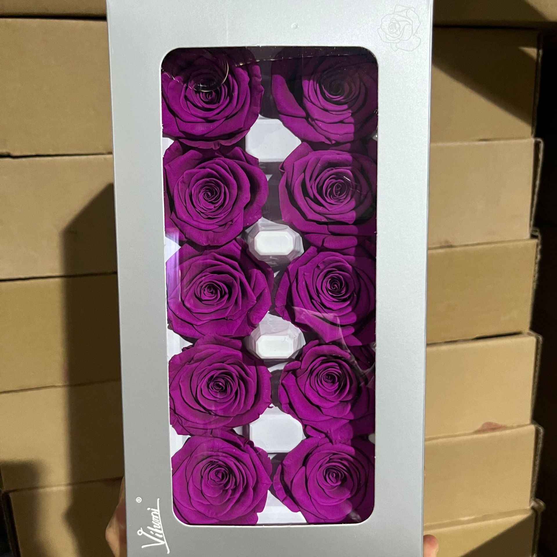 Rosas preservadas de grado A de Yunnan al por mayor, 3-4 cm, juego de 10 piezas, materiales florales para caja de regalo DIY para bodas y San Valentín