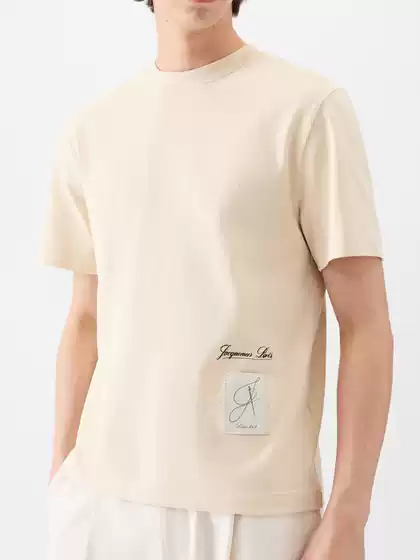 Please contact customer service to buy from our new store for a lower price 2025 Early Autumn New Loose Short Sleeve T-Shirt Jacquemus Top