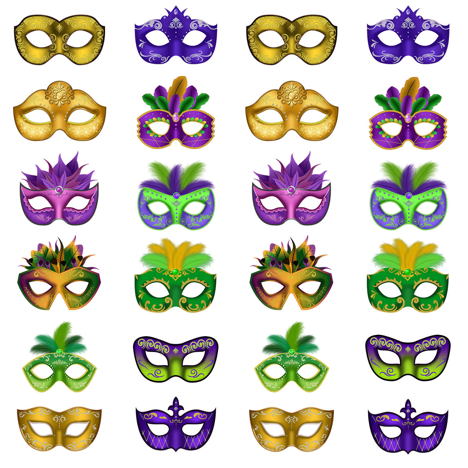 Tarjetas de papel DIY se pueden colorear carnaval nueva máscara para niños pintados máscara de mitad de cara fiesta espectáculo máscara de ojos al por mayor