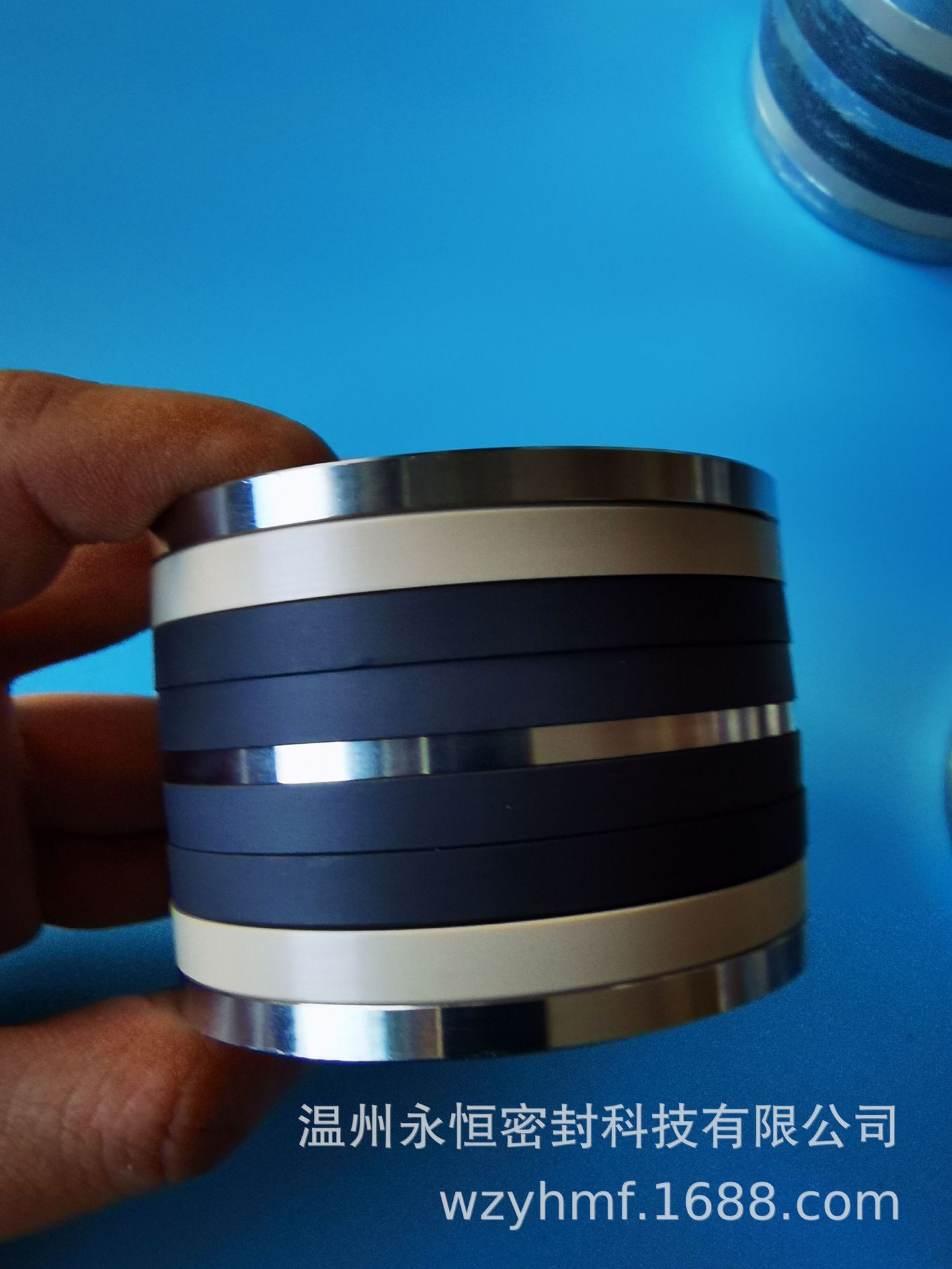 石油化工行业专用V型组合密封圈聚四氟PTFE PEEK耐高压耐磨耐高温