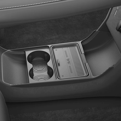 26 Models of Qiyuan Q05 Other Automotive Interior Supplies - qiyuan-q05-black-jade-storage-box-under-the-center-console