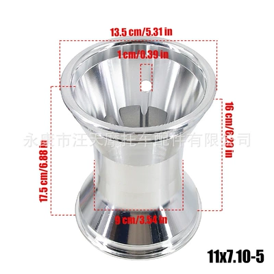 Kart 5 inch aluminum: Hub