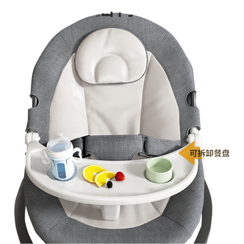 Fuente de la mecedora eléctrica para bebés, suministro directo de fábrica, cuna transfronteriza, bebé para dormir, silla de confort para recién nacidos, cuna