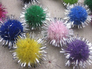 DIY�Ʒ�����Сë��ɫpompom���[15MM�y�[ëë��q���[��