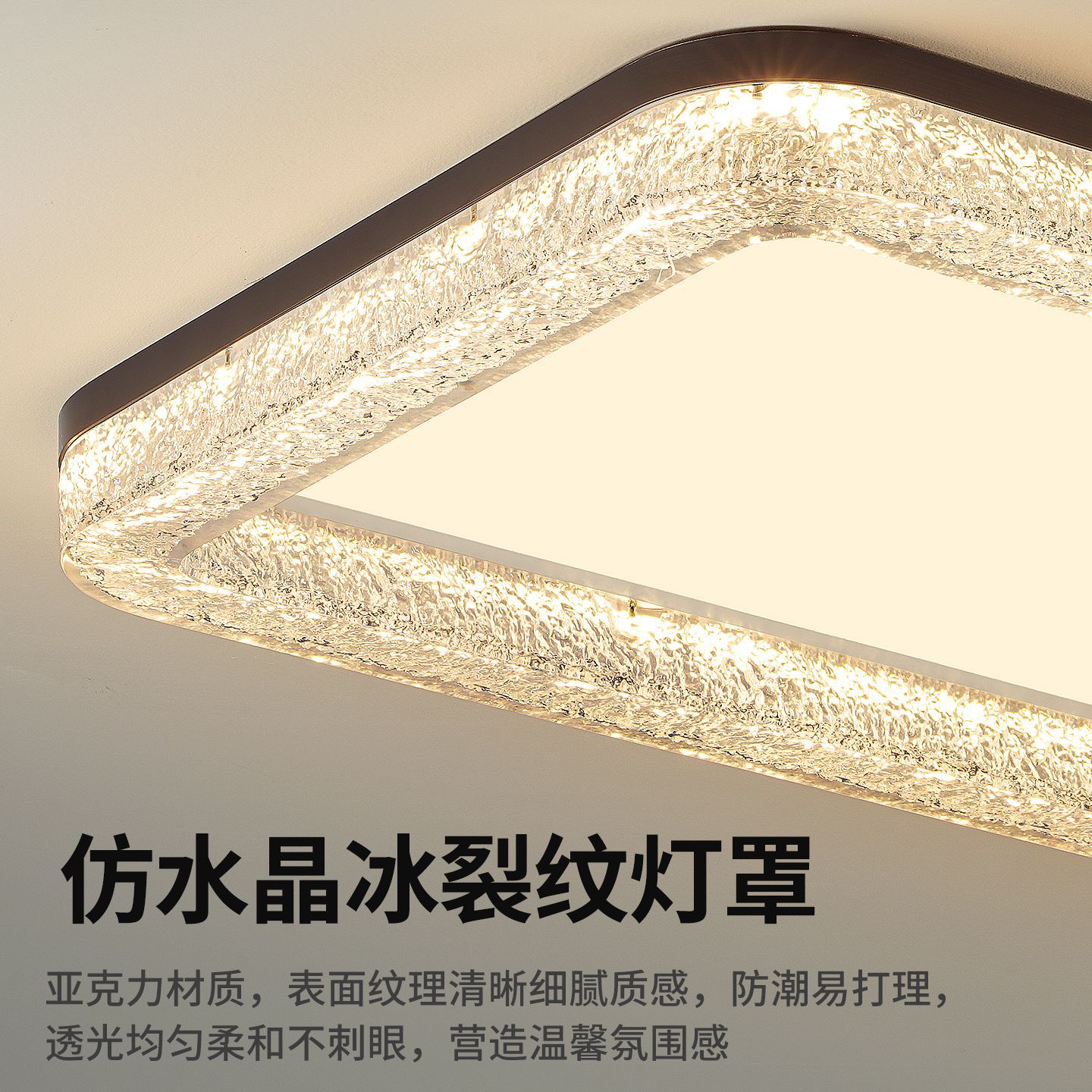 Gran vista de jardín italiano sala de estar lámpara de techo 2026 nueva luz de lujo atmósfera alta sensación de toda la casa lámpara Zhongshan L686