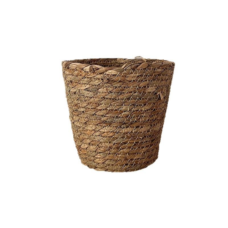Cesta de Mimbre para Arreglos Florales, Diseño de Oso Abrazando Castañas, Estilo Hada, Material para Manualidades DIY