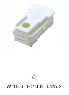 LX7062F-0.7-21-2 connector plastic shell 953382-2