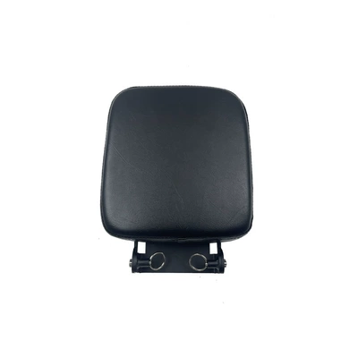 Closed Disc Steel, Motorcycle wheel hub - black-single-back-seat