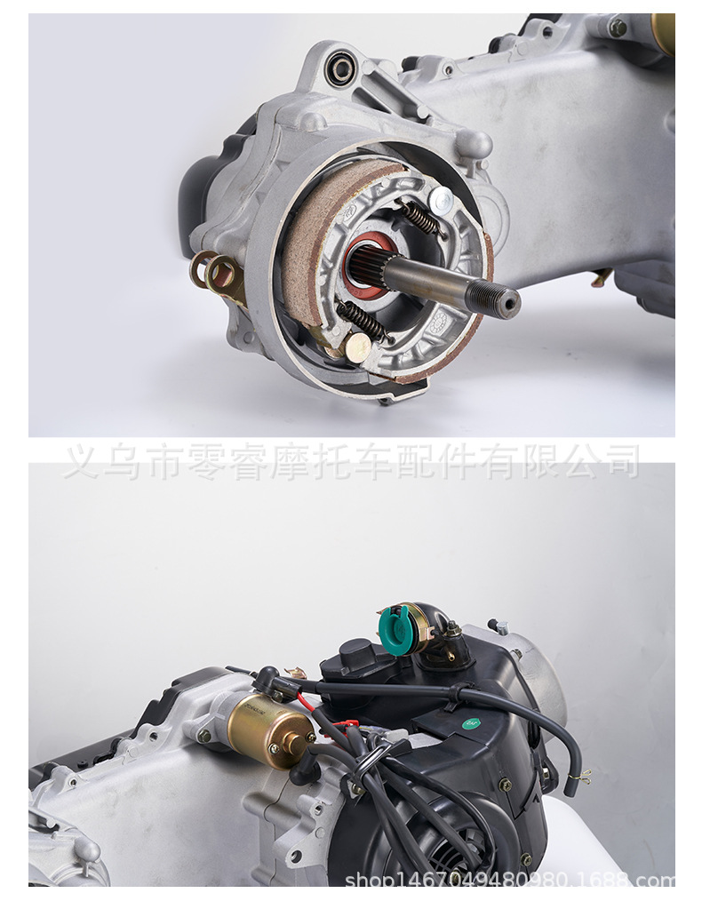 Motorcycle original engine assembly GY6-50/60/80 137qma 139qmb 1p39qmb