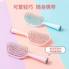 MINISO Mini Portable Standing Bone Comb, Small and Portable, Cute Home Use Bone Comb