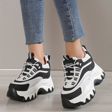 R 21095 Thick sole platform dad shoes ����ɸ������ϵ�Ь