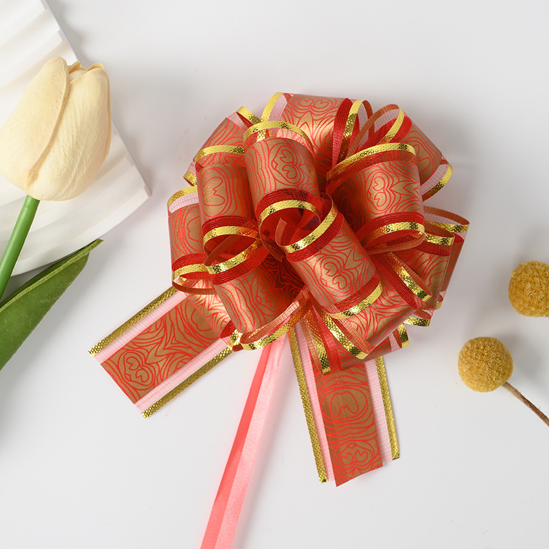 Transfronterizo tamaño medio 30 rosas de nieve esféricas de flores de Navidad regalo de flores de embalaje de flores de dibujo de cinta de flores de dibujo