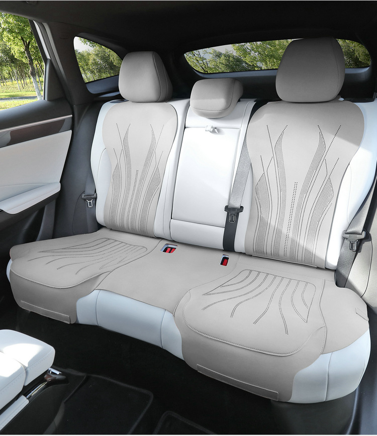 Suitable for Geely Galaxy M7 Special Car Seat Cushions, All-Season Universal Seat Covers, Semi-Covered Suede Ventilated Seat Covers