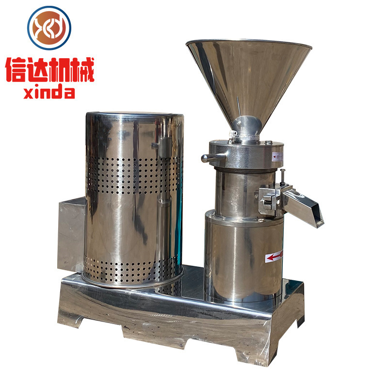 Spot Stainless Steel Colloidal Grinding Peanut Sesame Chili Sauce Grinding Machine Bone Mud Machine Water-Soluble Fertilizer Colloidal Grinding Machine