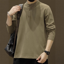 ��ʽ���쳤��T����2025���＾�¿��������д�ɫpolo��������·�