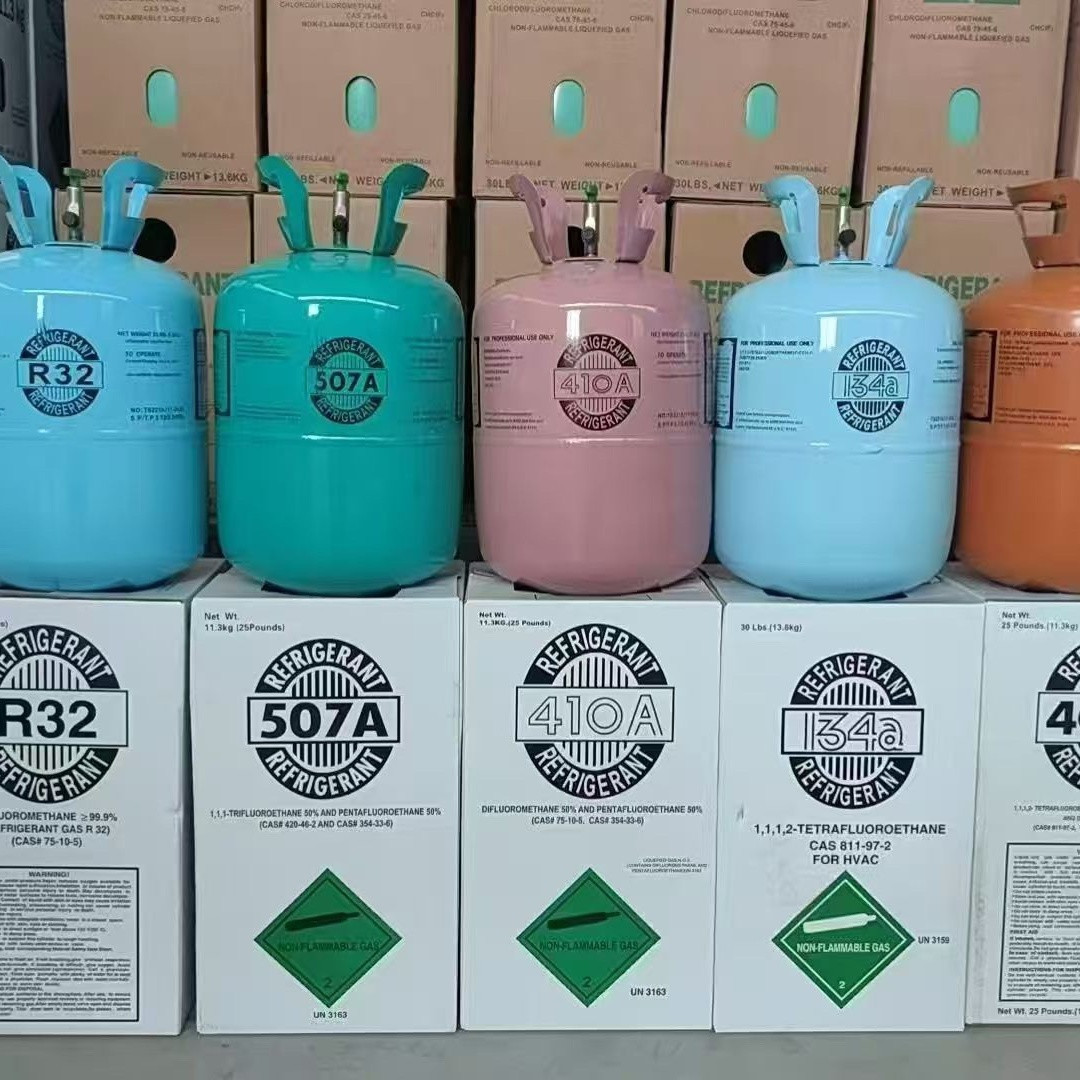 Universal Refrigerant 404A 134A 507 407C410/22 Freon Special Refrigerant for Air Conditioners and Freezers
