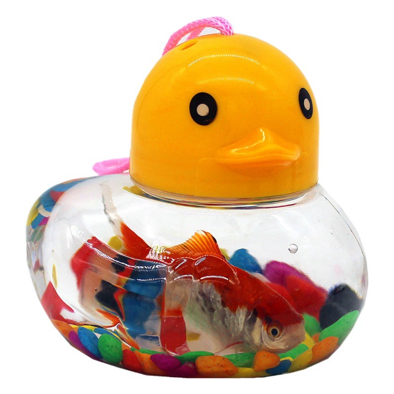 Маленький портативный мини-пластиковый резервуар для аквариума коробка для домашних животных бутылка для рыбы Черепаха коробка аквариум для золотых рыбок оптом