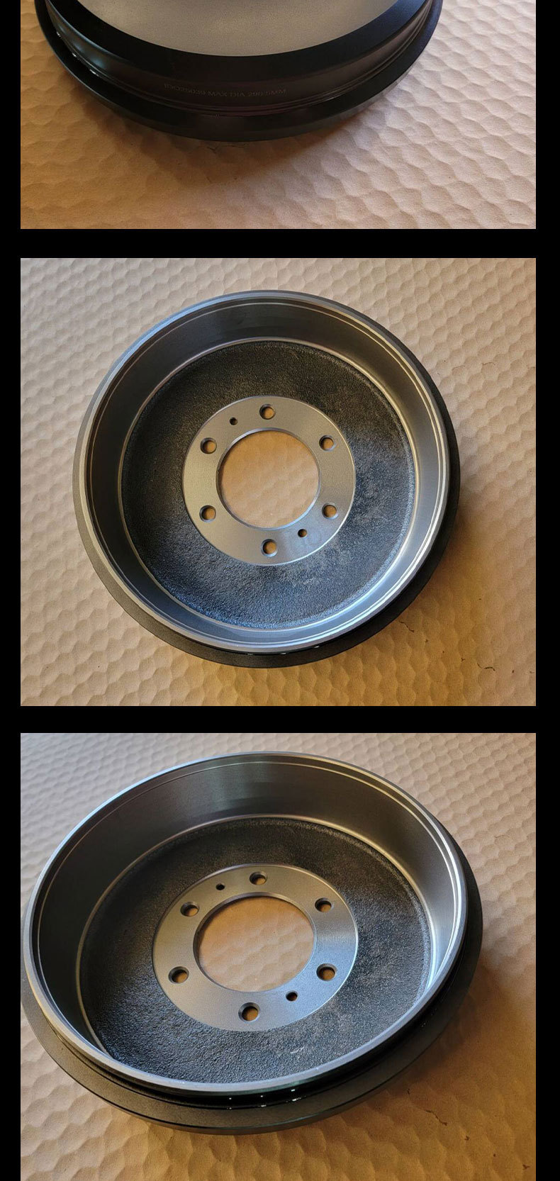 8980618130 Rear Brake Drum Is Suitable for Isuzu D-Max Ii Cargo Platform Rear Wheel Brake Drum