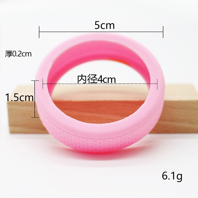 Transfronterizos cubierta de rueda de silicona cubierta de rueda de maleta cubierta de rueda de maleta cubierta de rueda silenciosa reducción de ruido