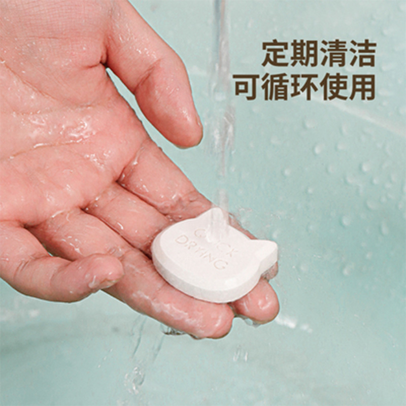 Desecante de alimentos para mascotas comida para gatos Cubo de almacenamiento de alimentos para perros Cubo de vacío sellado diatomita deshumidificación tira de secado a prueba de humedad