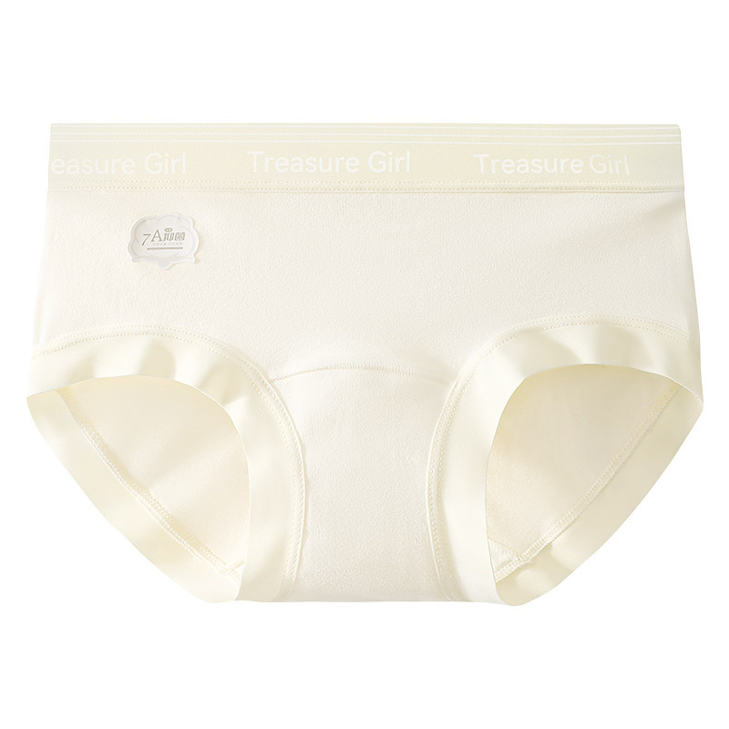 Calzoncillos de mujer de algodón de verano fino algodón antibacteriano entrepierna inferior calzoncillos de niña pantalones cortos de cintura media y alta calzoncillos sin costuras