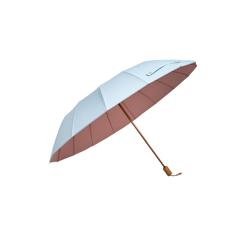 彩胶防晒伞晴雨两用遮阳伞防紫外线太阳伞折叠伞雨伞定制LOGO批发|undefined