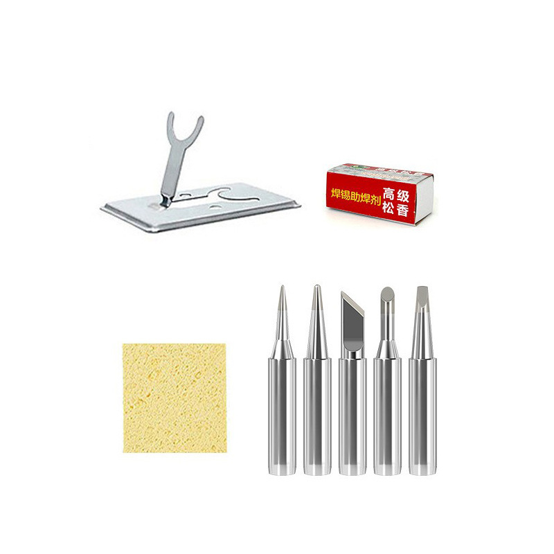 60 / 80W multimetro de hierro de soldadura eléctrica de temperatura constante transfronteriza estándar europeo y americano estándar británico de mantenimiento doméstico ajuste de temperatura herramientas de hierro de soldadura