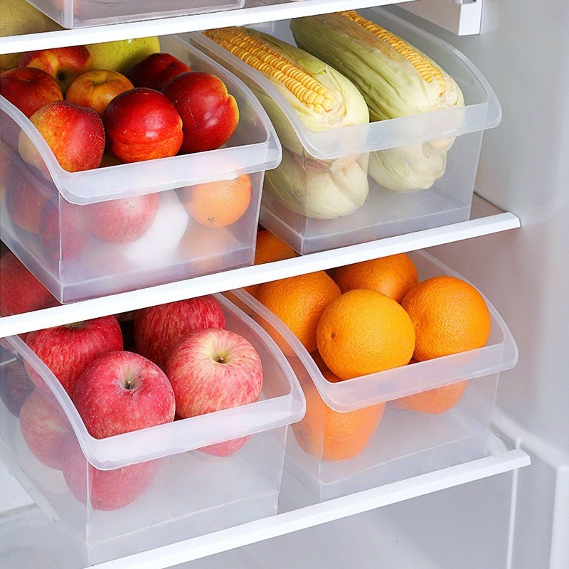 Organizador de Huevos para Refrigerador de Plástico, Tipo Cajón, para Cocina