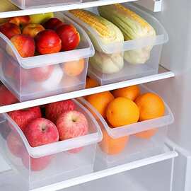 冰箱收纳盒抽屉式鸡蛋收纳盒保鲜盒厨房用蔬菜鸡蛋冷冻储物神器