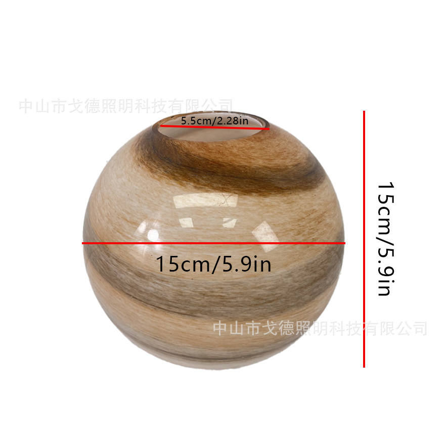 카톤 폼을 사용한 모조 토성 D15cm