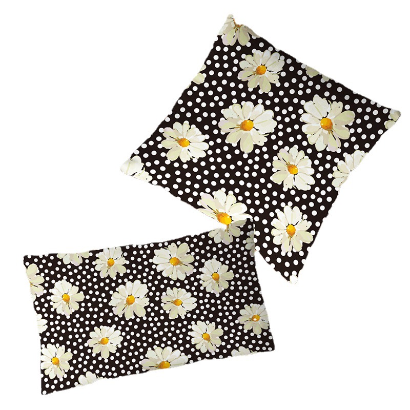 Taie d'oreiller en peluche courte super douce et transfrontalière, petit coussin imprimé Zou Ju, cadeau, housse de coussin de canapé imprimée en volume_voghion.com