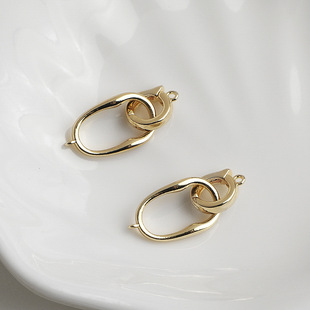 14K����ɫ�E�A�B�ӿ� ���c�L�����p�h������β�� diy�Ʒ���