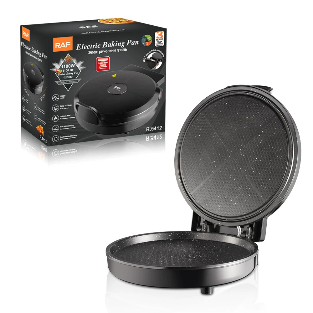 RAF European rules new electric biscuits household double -sided heating pancake pancake porn machine suspension type deepen and increased pancake pot