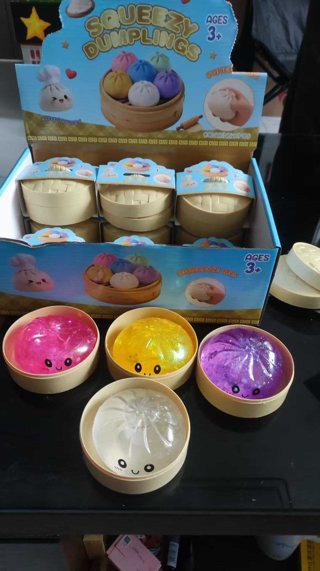 Juguetes de descompresión de música de amasado explosivo transfronterizo maltosa TPR rebote lento artefacto de descompresión, helado, cubitos de agua amasados image 39