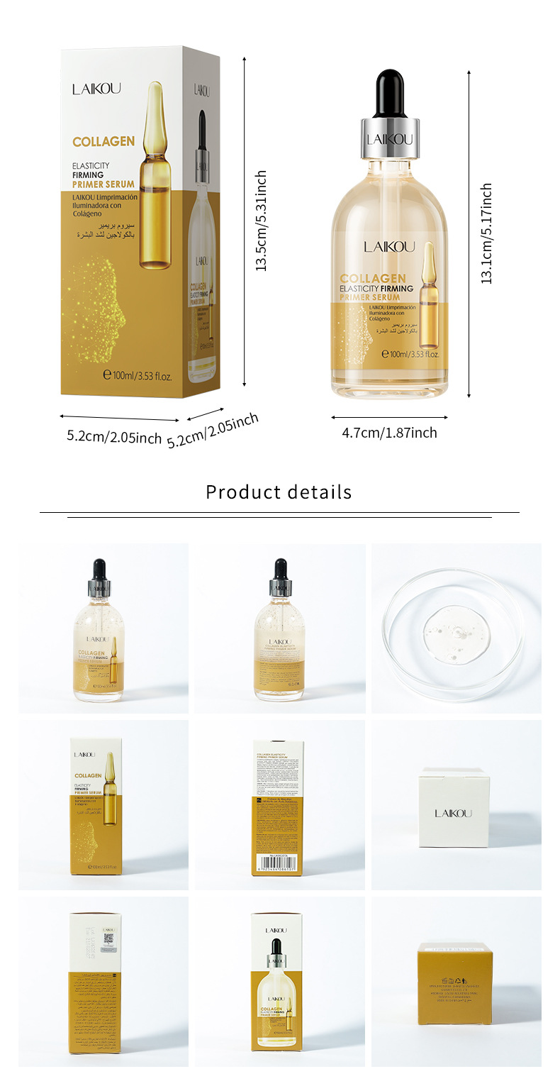 LAIKOU Collagen Essence 100ml Moisturizing and Hydrating Skin Care Essence Cross-border Wholesale undefined