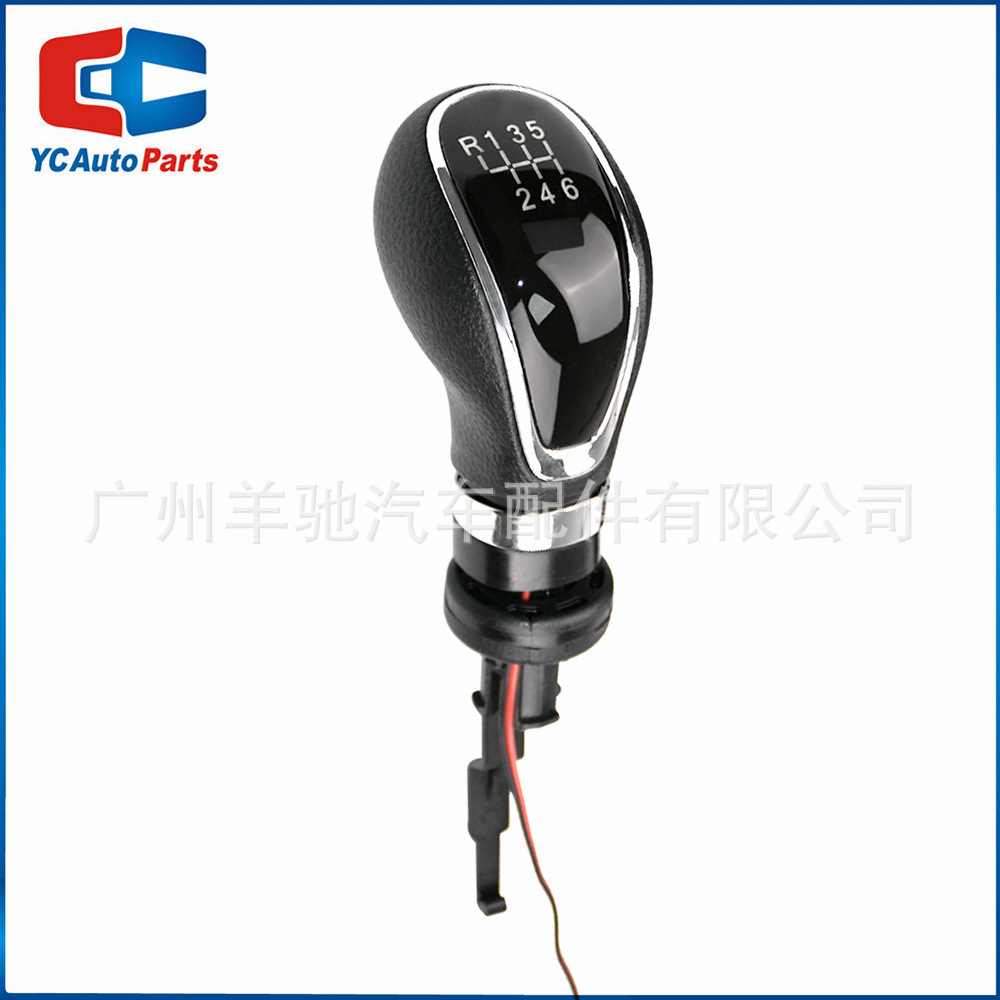 Aplicable a Buick Kayue GT / XT Opel 2009 - 2013 palanca de cambio de velocidad LED rojo cabeza de engranaje image 5