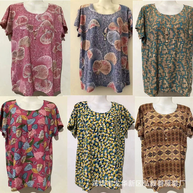 Женские футболки среднего и пожилого возраста