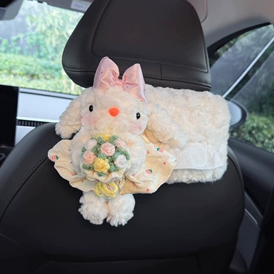 the Rear Headrest of the — Car tissue box/set
