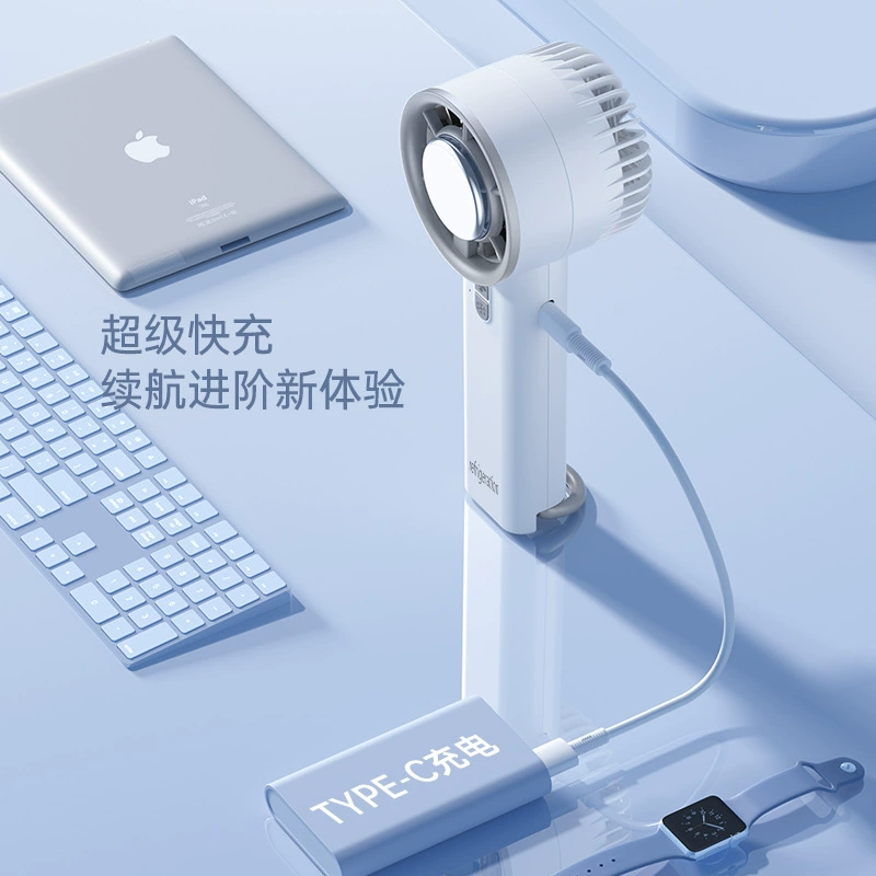 Handheld small table air fan, new collection