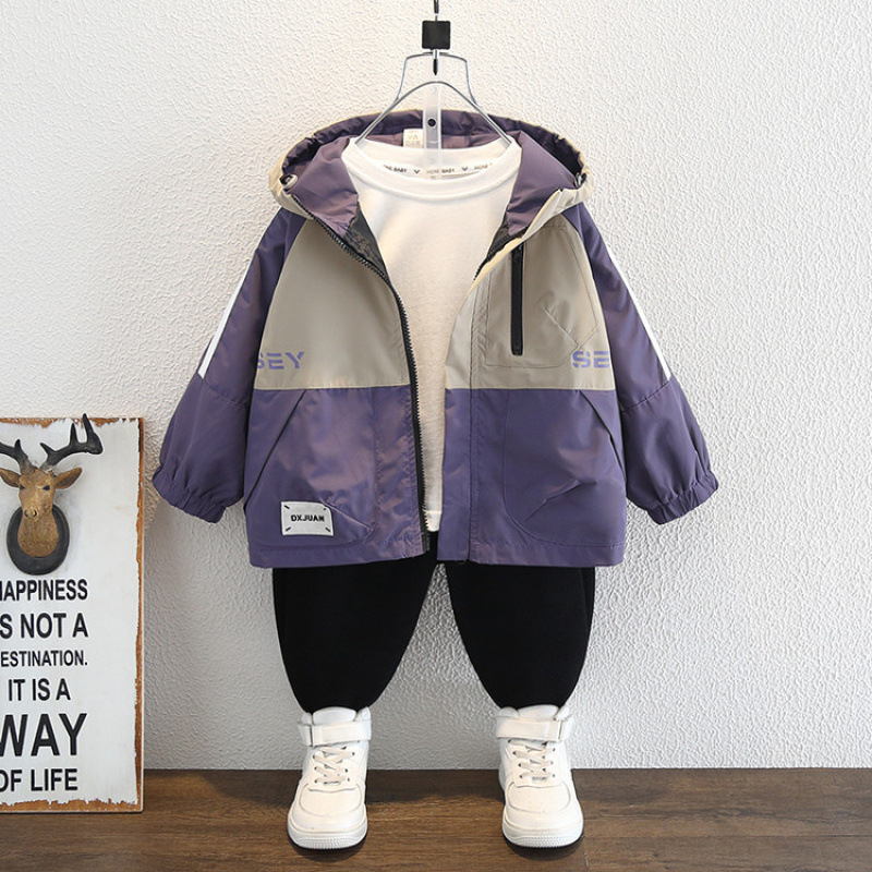 (Cross-border trading), men's jacket for boys, with embroidery 2