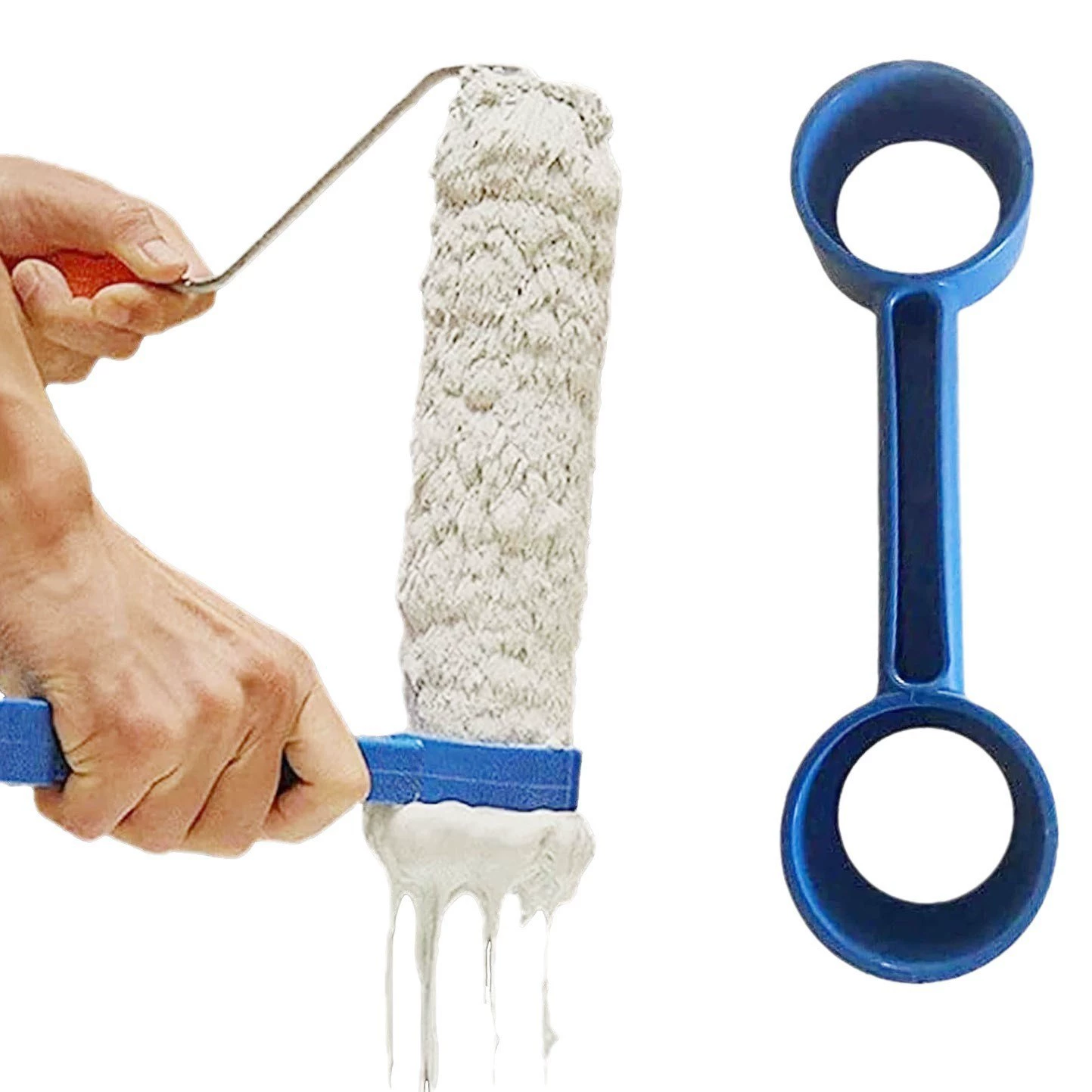 Новый скребок краски для домашнего использования портативный ролик для чистки краски инструмент для рециркуляции кольца скребок для очистки краски ролик инструмент