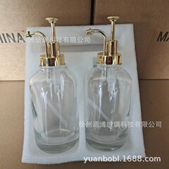 クロスボーダー丸型シロップ分配ガラス瓶16 mlローションソープディスペンサースクエア500mlコーヒーディスペンサー卸売