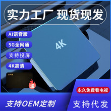电视盒子无线网络电视机顶盒家用4.4版本智能4K语音魔盒播放器