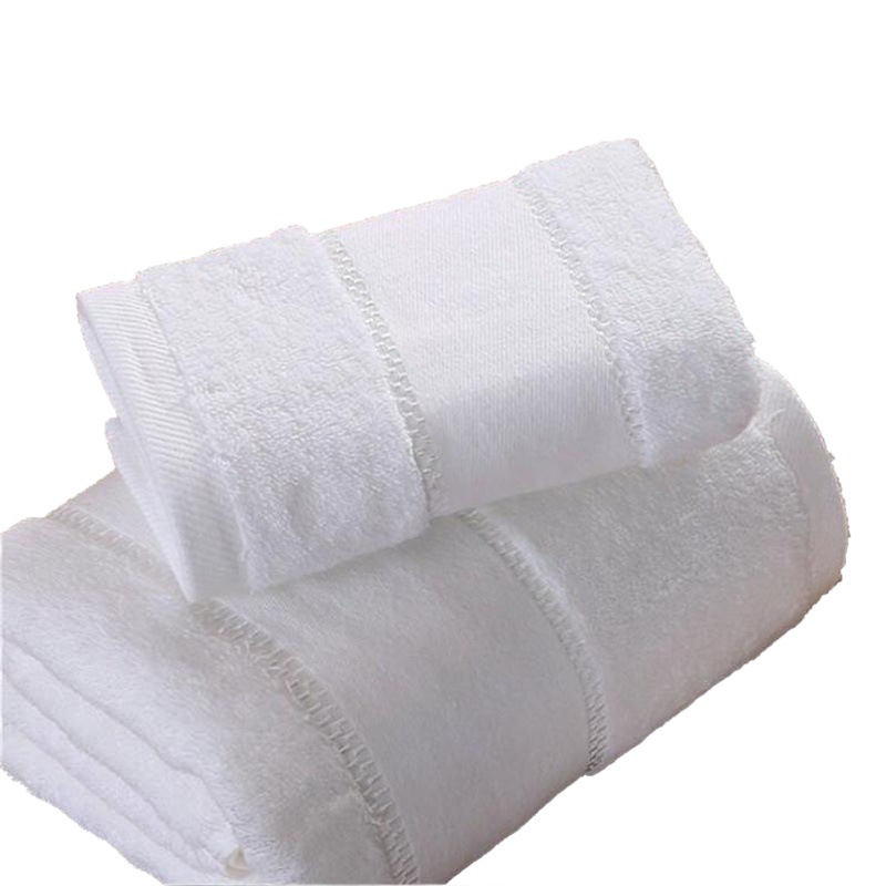 Hotel Linen Towels, Bath Towels, All-Cotton Five-Star Hotel Bath Towels, B&B Face Towels, Can Be Embroidered with Logo, Pure Cotton, Absorbent