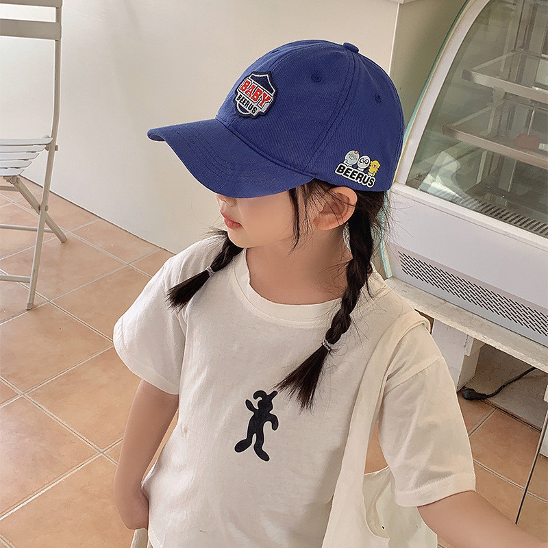 Sombreros de boca de pato para niñas sombreros de niños primavera y otoño nuevo primavera y verano delgada para niñas moda cool sombreros de béisbol 2025