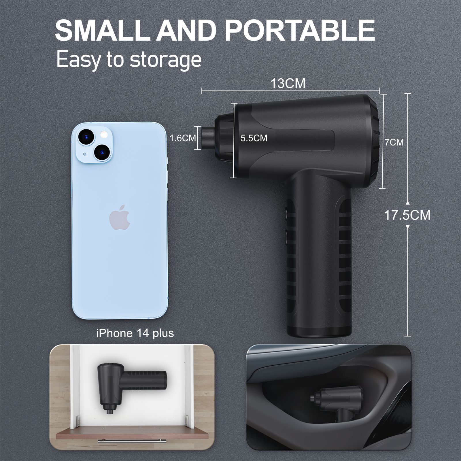 Soplador/aspirador de polvo inalámbrico eléctrico, portátil, multifunción, venta directa